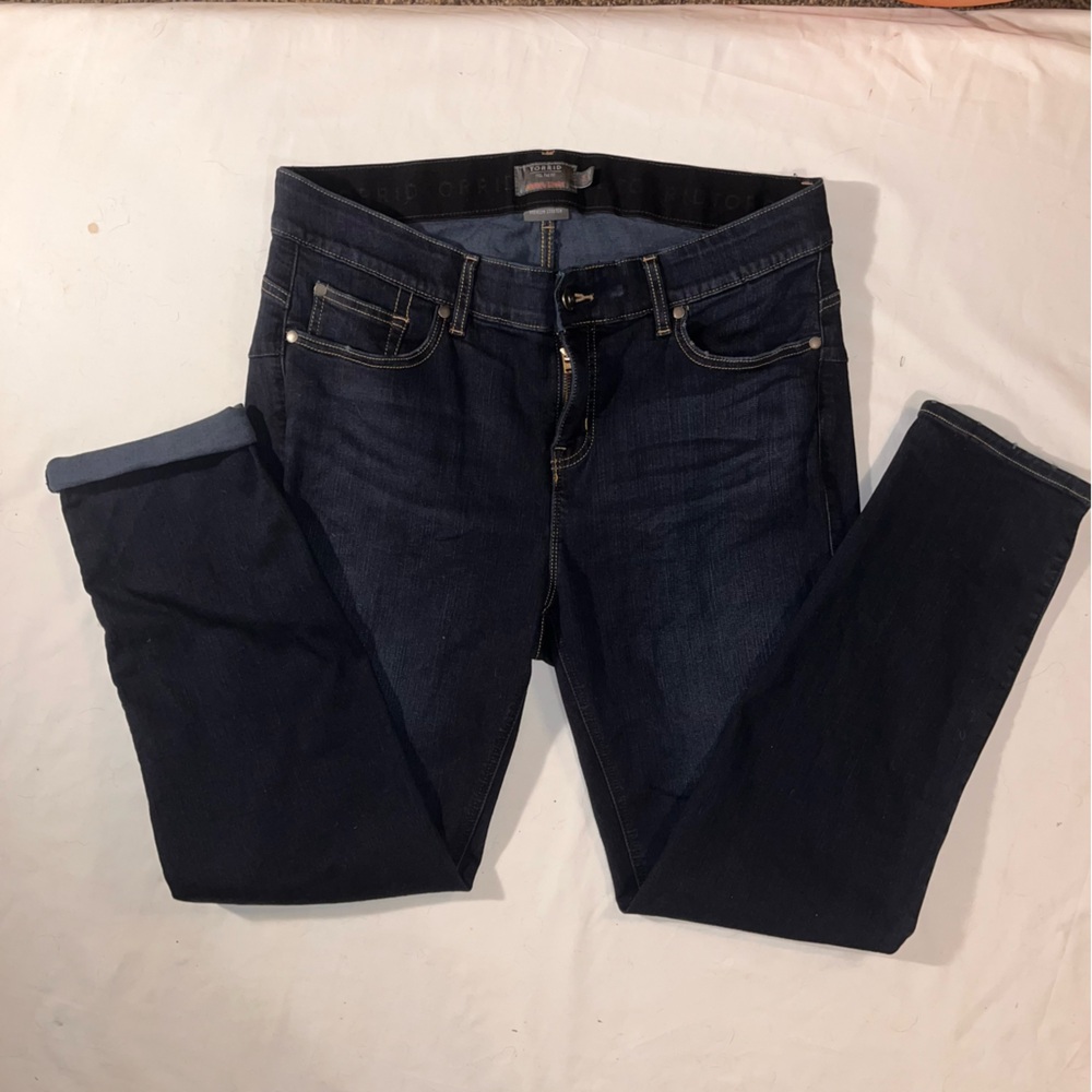 Torrid size 18 Straight Leg Dark Wash Denim Jeans.